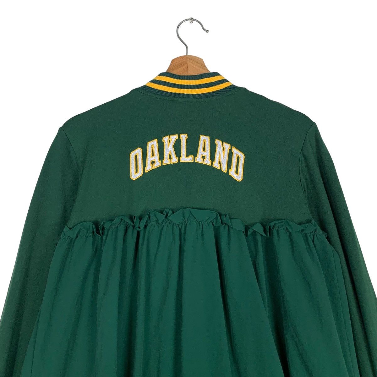 Japanese Brand OAKLAND ATHLETICS BIG LOGO DRESS #0646-C30 Size M / US 6-8 / IT 42-44 - 10 Thumbnail