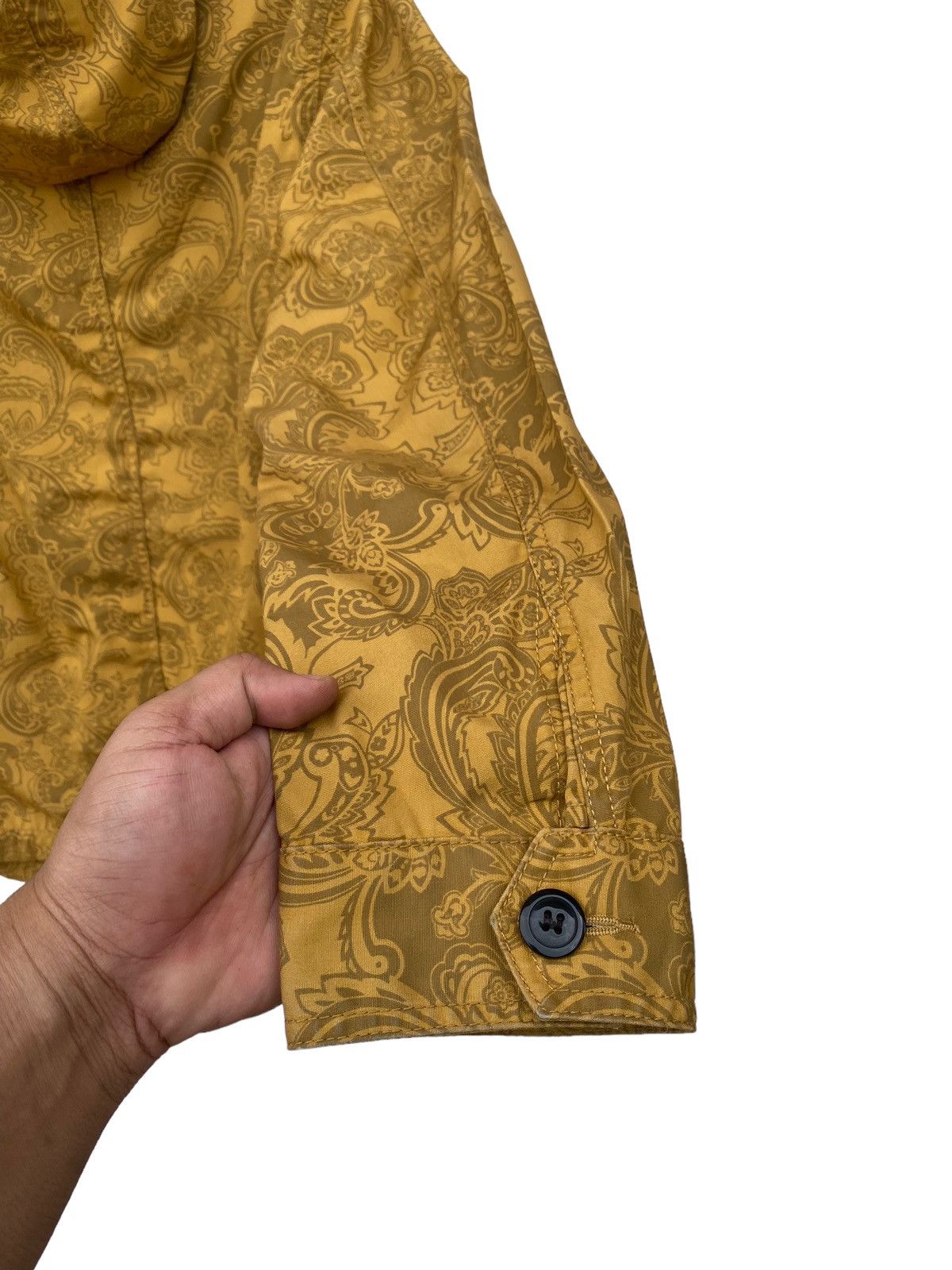 Japanese Brand Back Number Paisley Hooded Jacket Size US M / EU 48-50 / 2 - 7 Thumbnail
