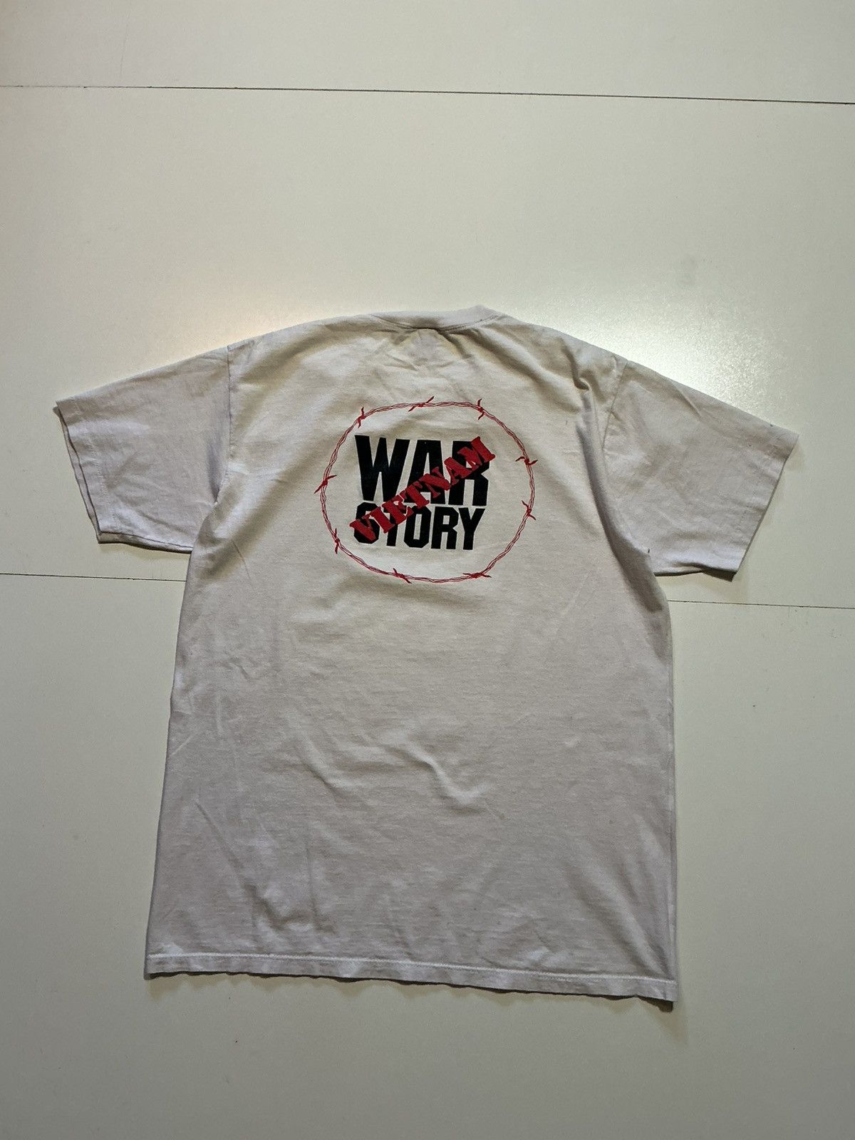 Jerzees Vintage Jerzees Purple Heart Vietnam War Story T-Shirt Size US XL / EU 56 / 4 - 4 Thumbnail