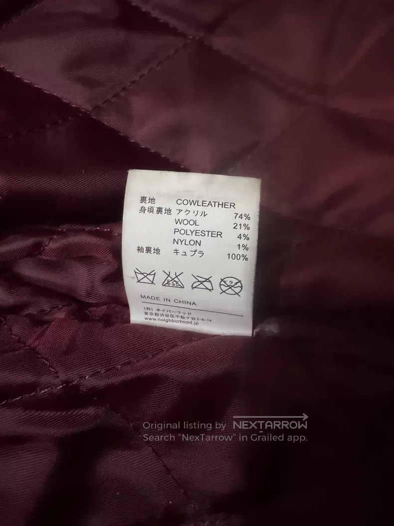 Neighborhood Neighborhood Cowhide Motorcycle Jacket Size US M / EU 48-50 / 2 - 7 Thumbnail