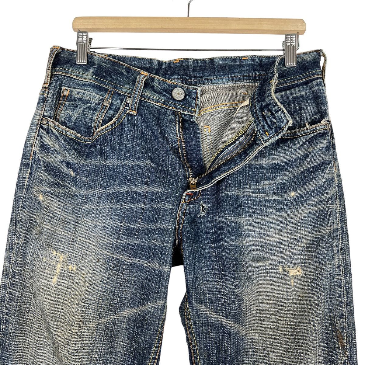 Japanese Brand 🔥 FLARE DENIM CRAFT Size US 32 / EU 48 - 12 Thumbnail
