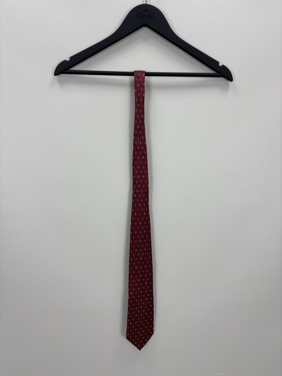 Celine Mens ties Celine Paris Color Red Size ONE SIZE - 1 Thumbnail