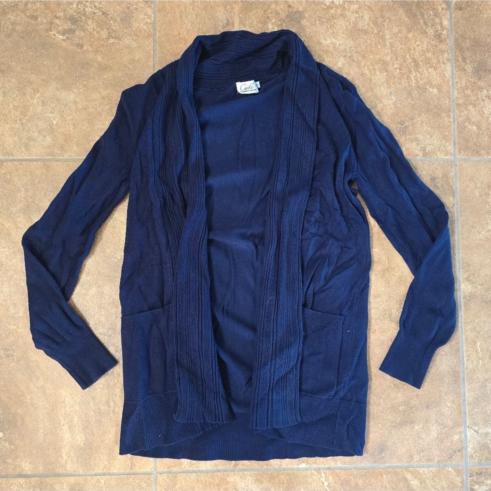 Other Navy Detailed | CIELO | Cardigan Long Sleeve Size S / US 4 / IT 40 - 1 Thumbnail