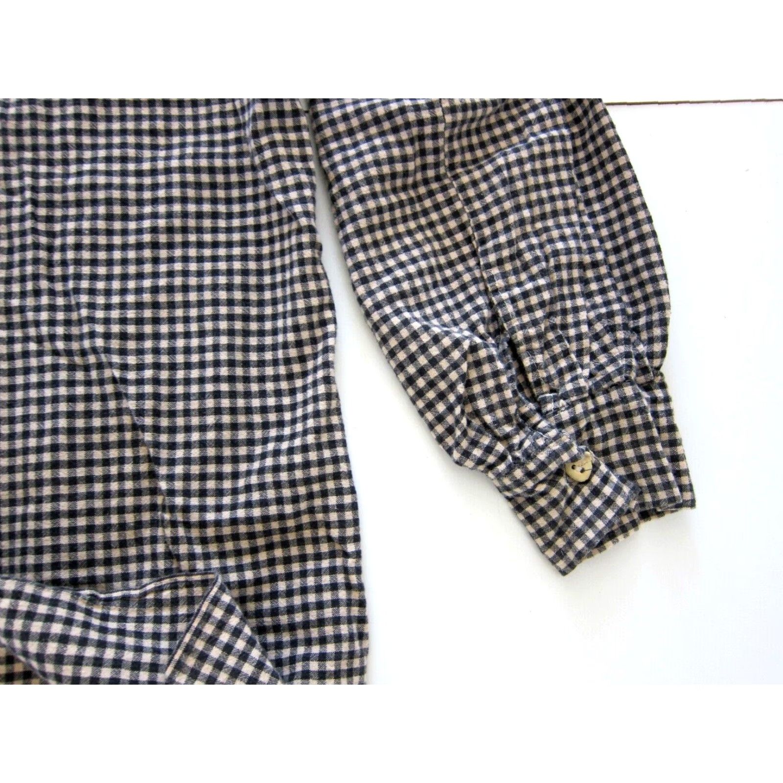 Vintage VINTAGE Unbranded Shirt Western Prairie Long Sleeve Plaid Button-Up XL Black 100% Cotton Mens Size US XL / EU 56 / 4 - 4 Thumbnail