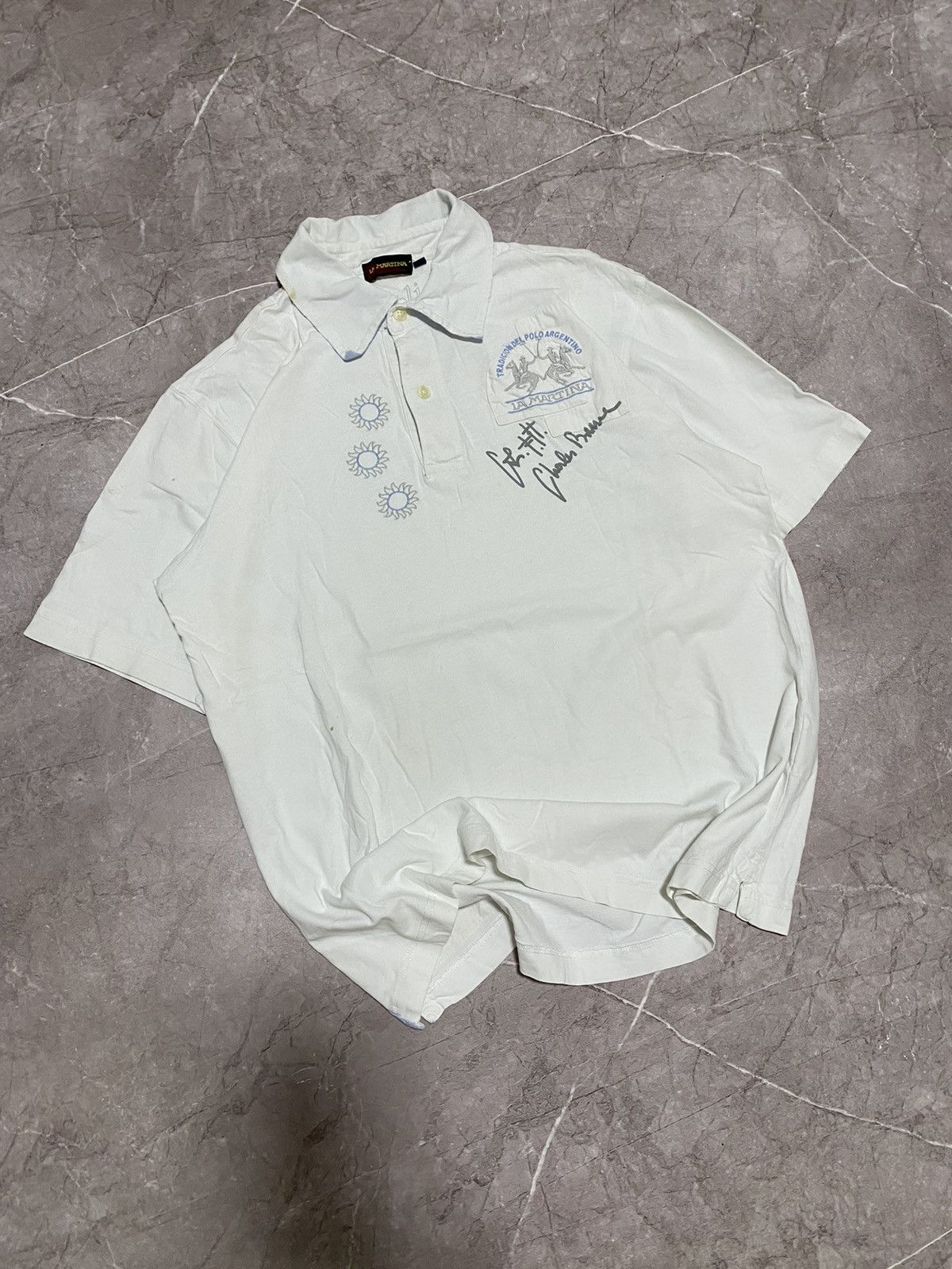 La Martina Vintage La Martina Replica Tradicion Del Polo Argentino Polo Size US XXL / EU 58 / 5 - 1 Thumbnail
