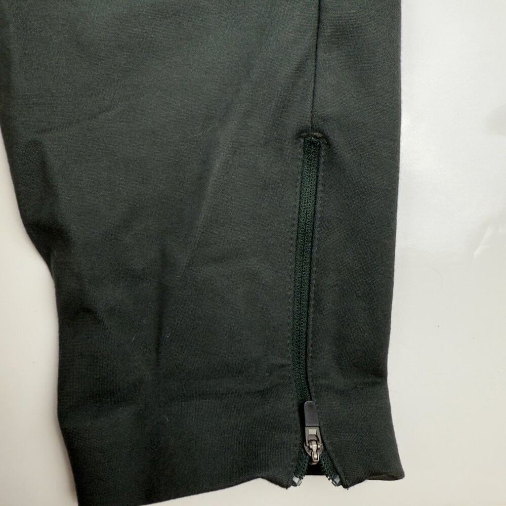 Cos COS Green Ponte Rayon Slim Leg Ankle Zip Pants Size 36R Size 26" / US 2 / IT 38 - 5 Thumbnail