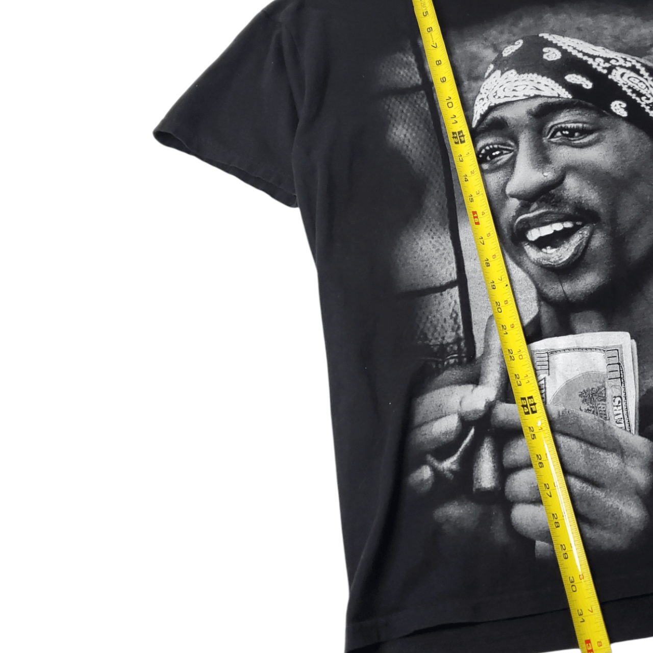 Rap Tees × Vintage 1994 Tupac Above The Rim T-Shirt Size US XL / EU 56 / 4 - 6 Thumbnail