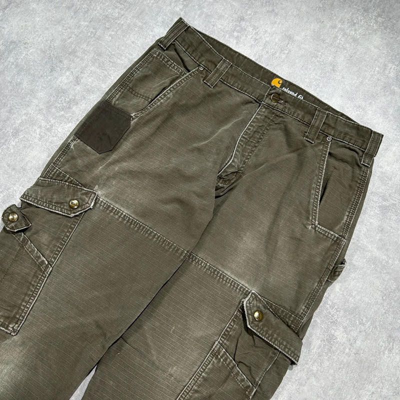 Carhartt Vintage Carhartt Cargo Pants W33 Size US 33 - 3 Thumbnail