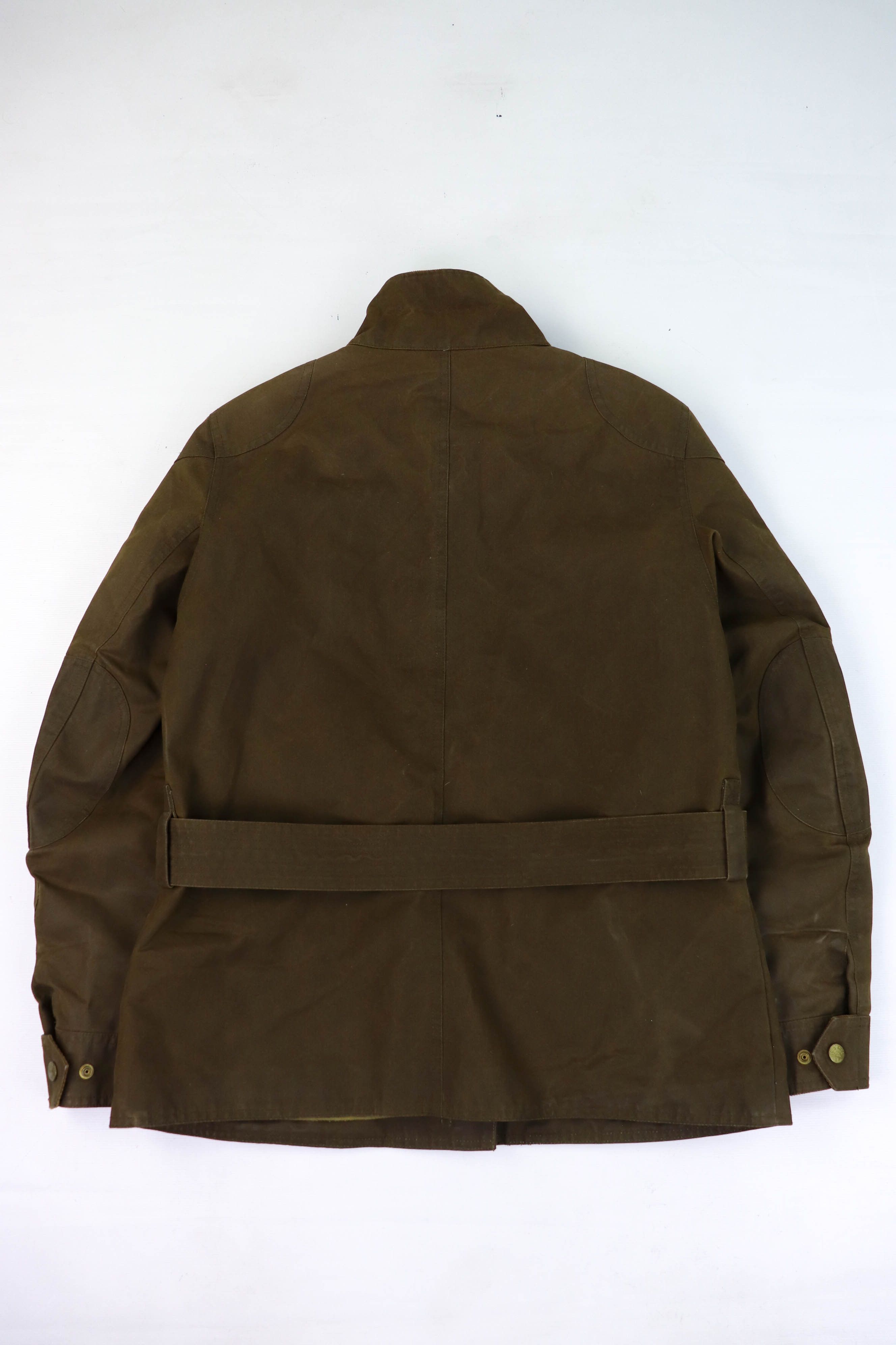 Levi's Women's Levi's Olive Green Waxed Belted Jacket Size M / US 6-8 / IT 42-44 - 2 Thumbnail