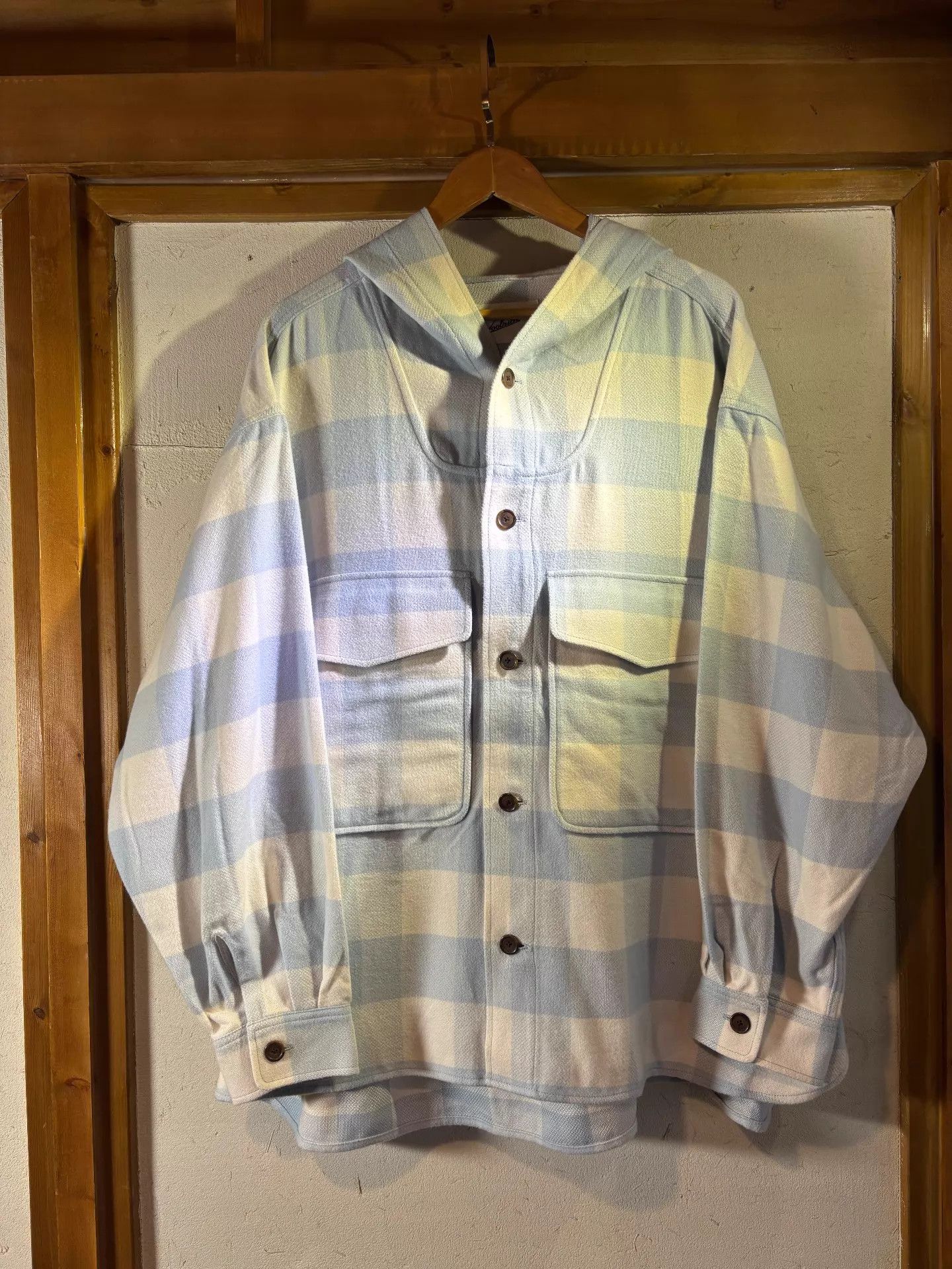 Woolrich Woolen Mills Woolrich Japan Line 25AW Oversized Hooded Shirt Jacket L Size US L / EU 52-54 / 3 - 1 Thumbnail