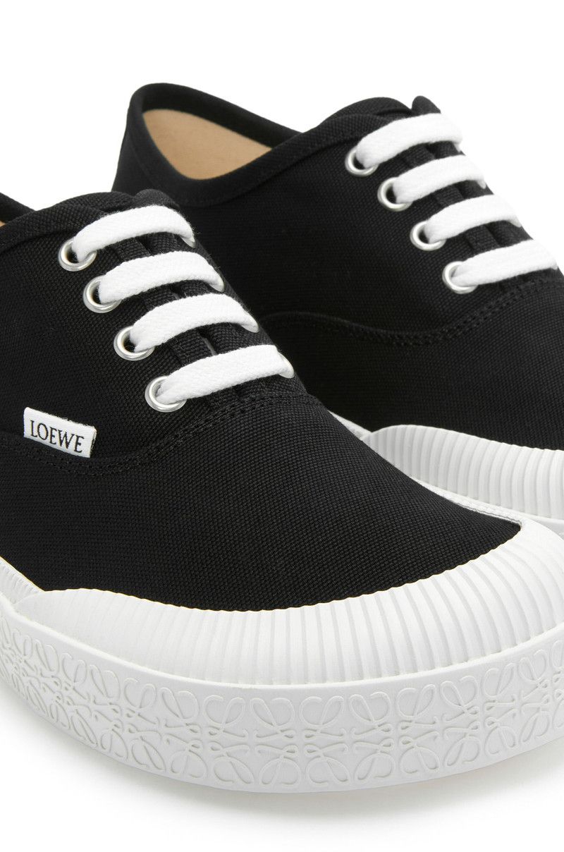 Loewe o1in1g0426 555 / Terra Vulca Lace-Up Sneakers in Black Size US 9 / IT 39 - 5 Thumbnail