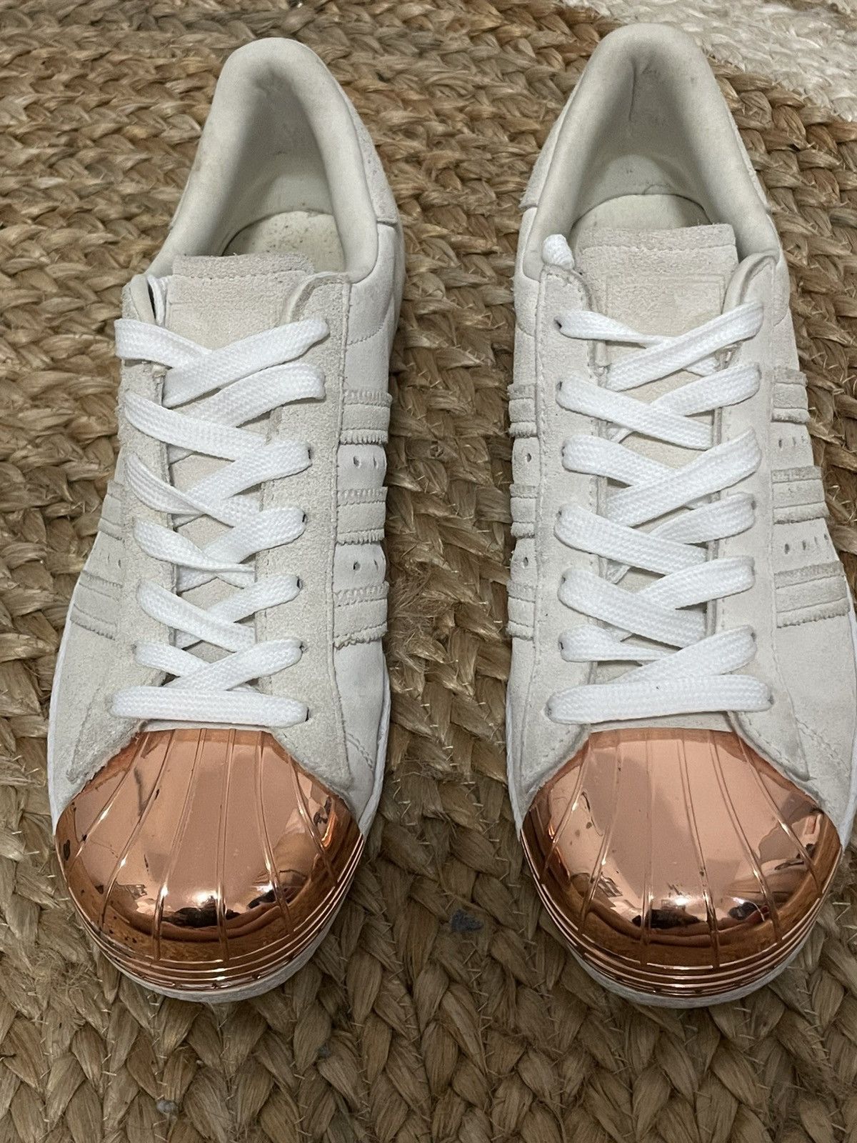 Adidas adidas superstar metal toe rose Size US 8.5 / EU 41-42 - 2 Thumbnail