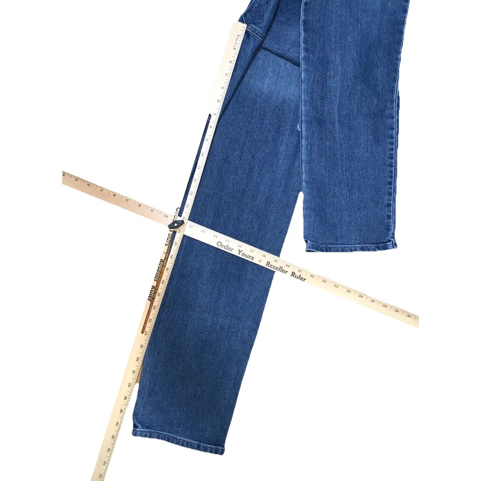 Gloria Vanderbilt Gloria Vanderbilt The Amanda Sliming Jean Womens Stretch Denim Tapered Sz 8 NWT Size 30" / US 8 / IT 44 - 7 Thumbnail