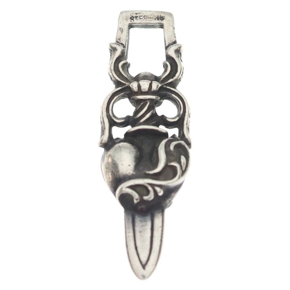 Chrome Hearts CHROME HEARTS Dagger Heart Pendant Silver BCA243 Size ONE SIZE - 1 Thumbnail