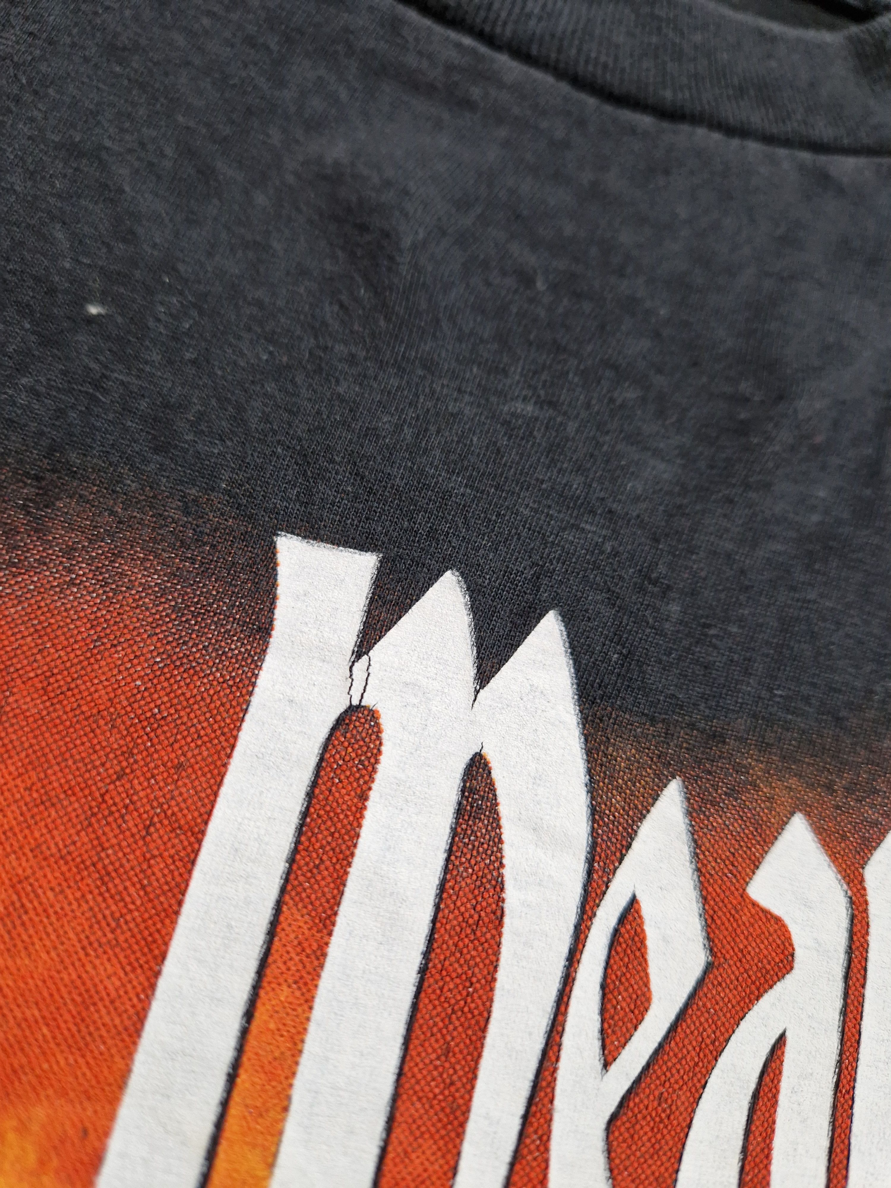 Band Tees × Vintage Vintage Meat Loaf Bat Out of Hell World Tour T Shirt tee 90s Size US L / EU 52-54 / 3 - 5 Thumbnail