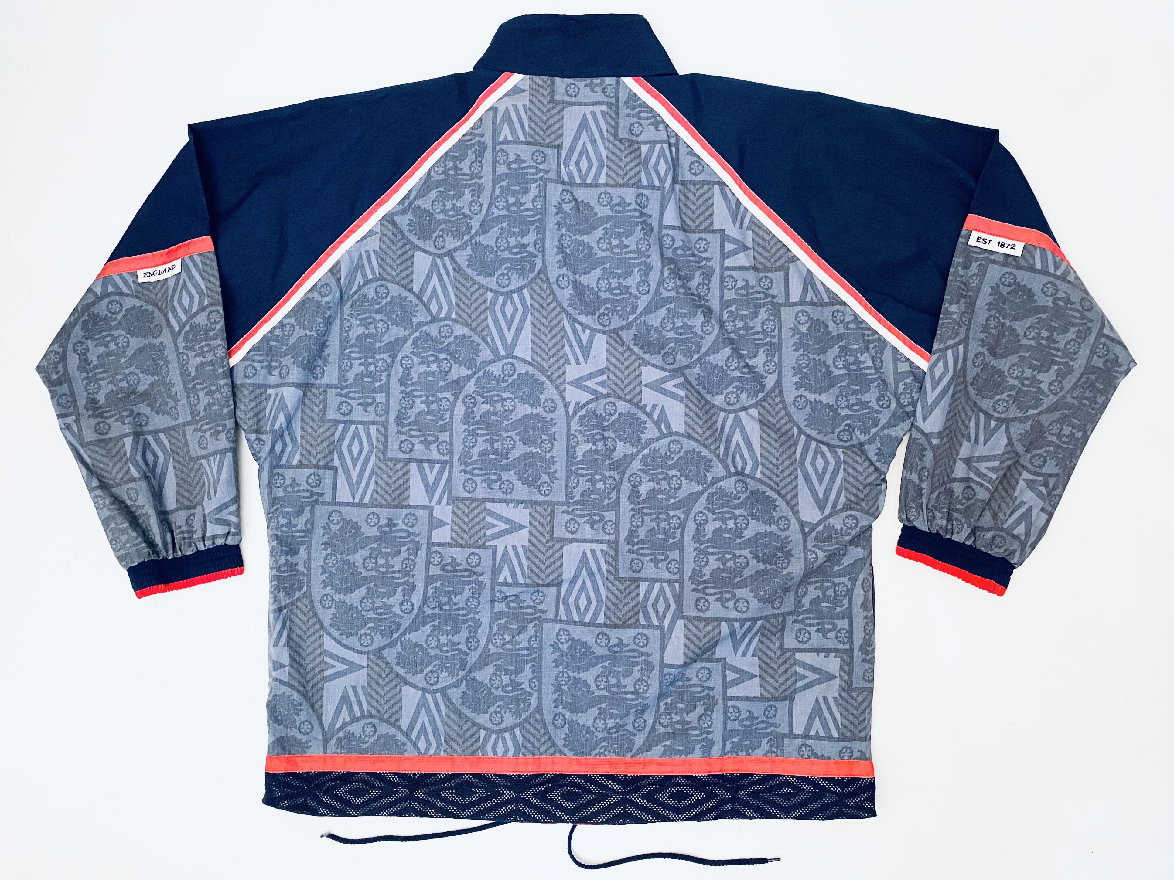 Umbro × Vintage England Training Jacket 1993 / 1995 Size US L / EU 52-54 / 3 - 5 Thumbnail