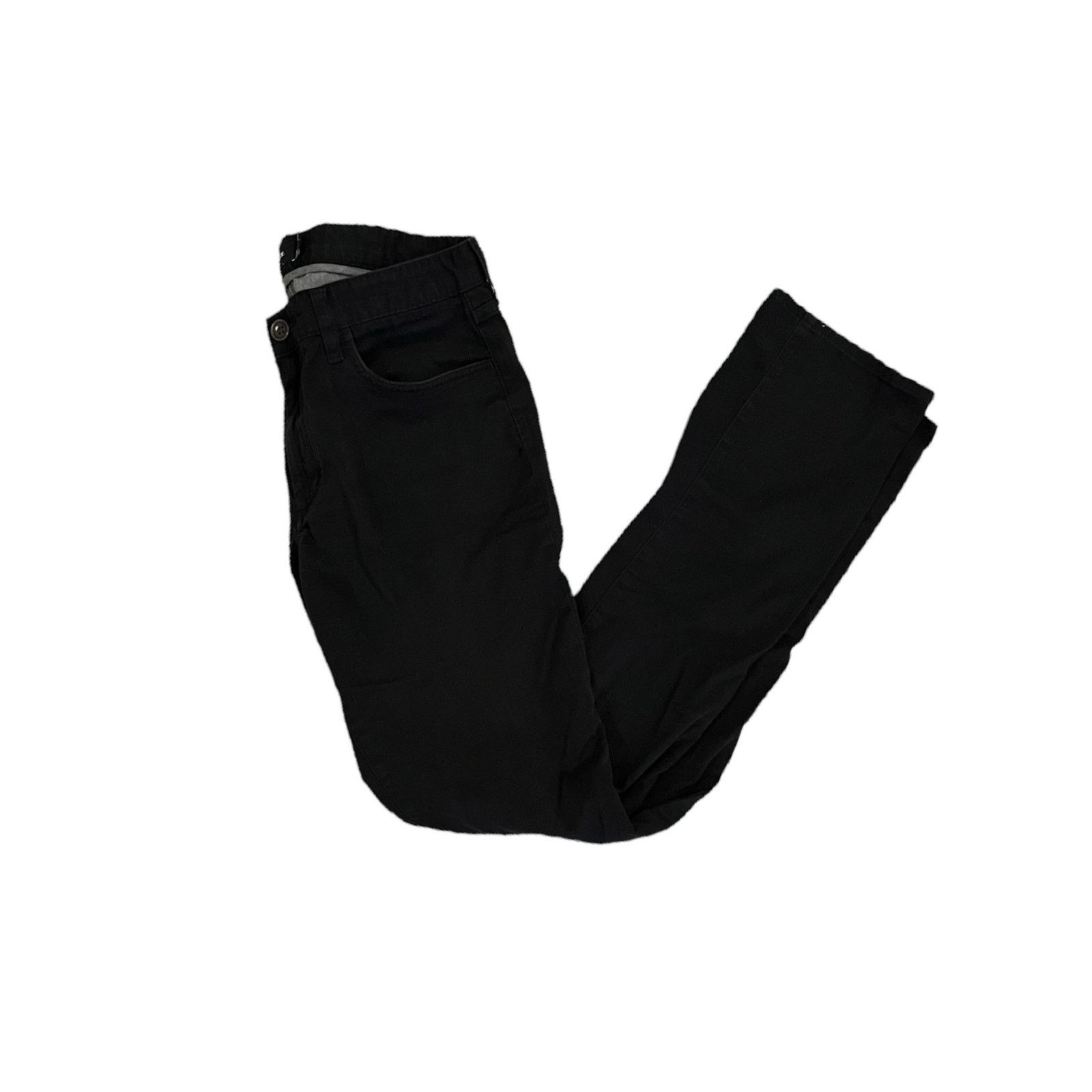Vince Vince Men's Black Straight-Leg Jeans, 98% Cotton 2% Spandex Size US 31 - 2 Thumbnail