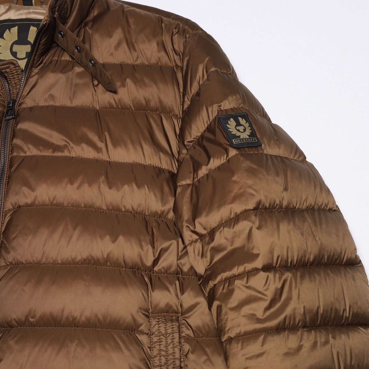Belstaff Belstaff Nylon Down Puffer Jacket Bronze Brown Circuit Size US L / EU 52-54 / 3 - 8 Thumbnail