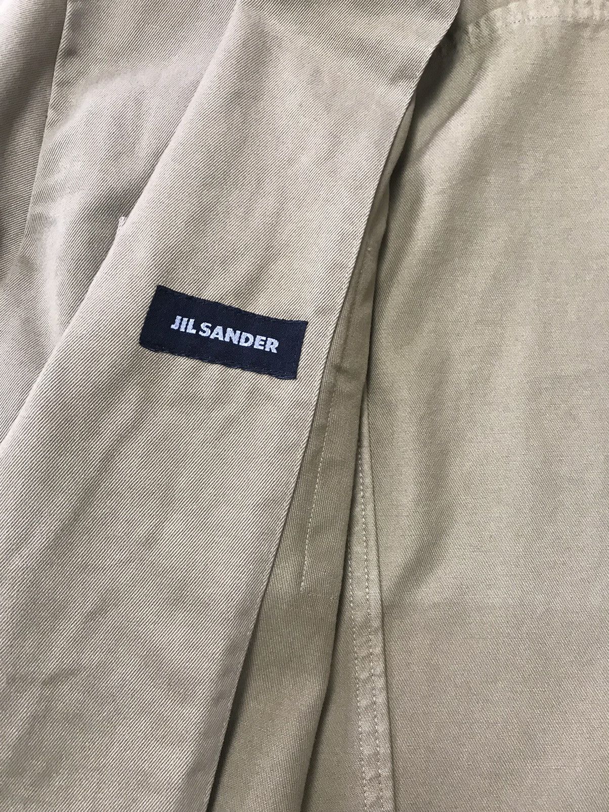 Jil Sander × Raf Simons Jil Sander Chambray 4 Pocket Lapel Work Jacket Size US L / EU 52-54 / 3 - 9 Thumbnail