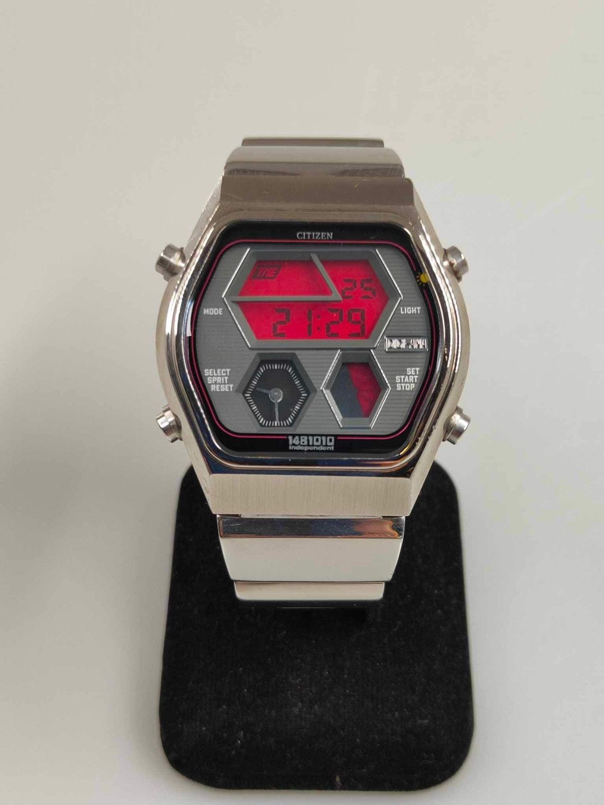 image of Citizen 1481010 Analog/digital Men’S Watch, Working in Black/Red, Men's