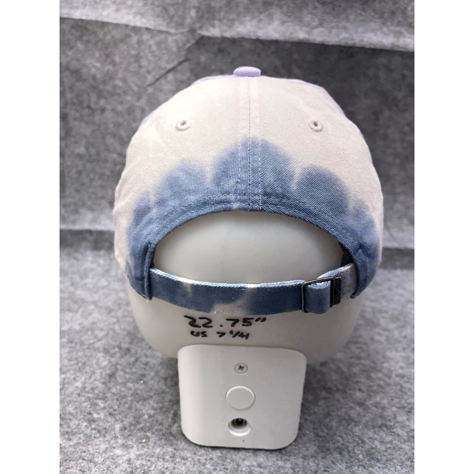 Adidas Adidas Hat Cap Strap Back Adult One Size Blue Purple White Tie Dye 100% Cotton Size ONE SIZE - 6 Thumbnail