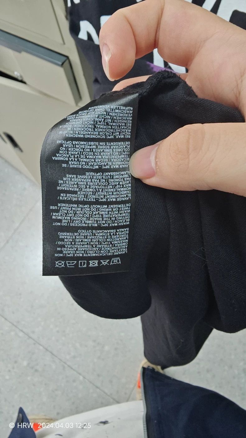 Raf Simons Raf simons Irregular short-sleeved thread Size US L / EU 52-54 / 3 - 5 Thumbnail
