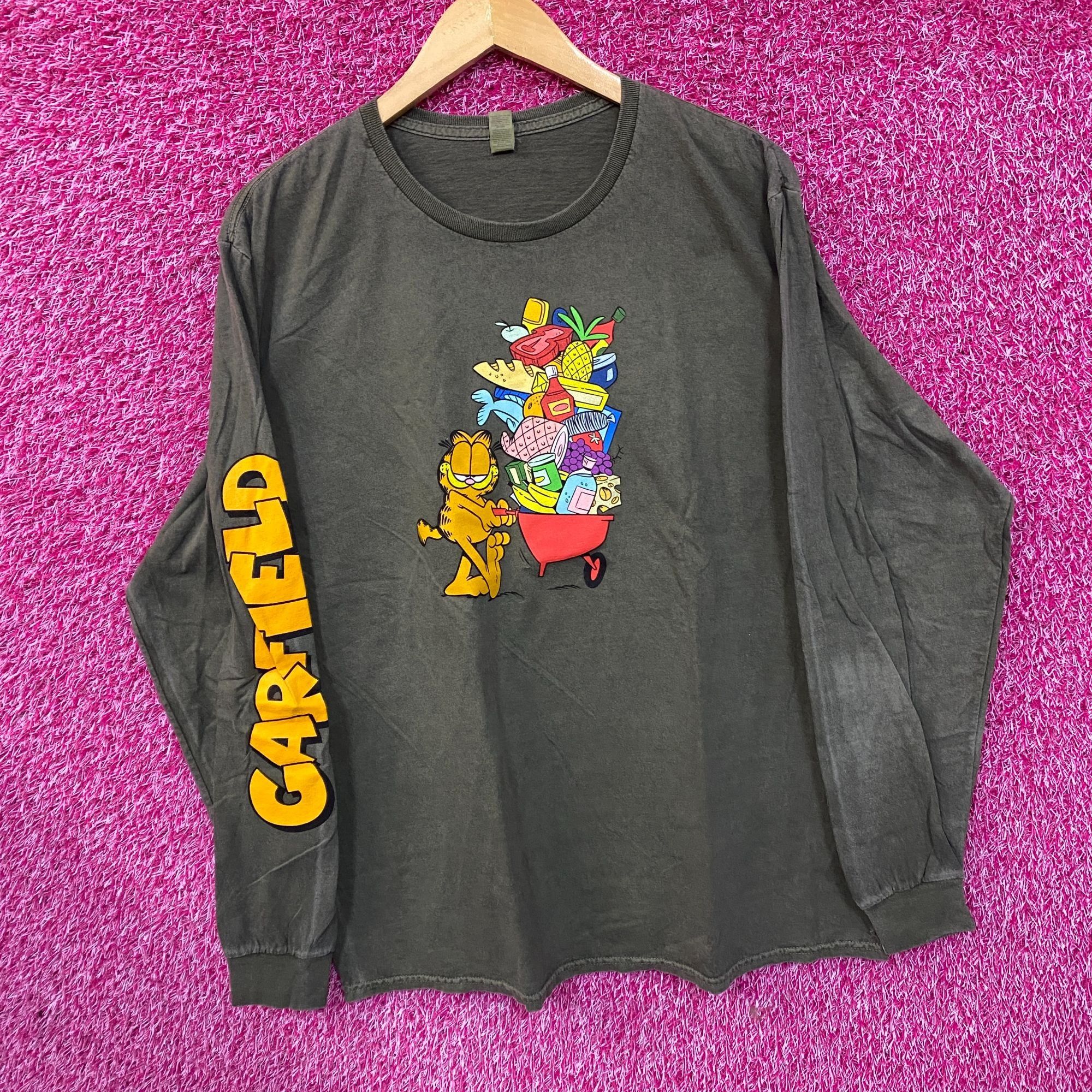 Other Garfield Hunger Cravings Long Sleeve T-Shirt Size XL Size US XL / EU 56 / 4 - 3 Thumbnail