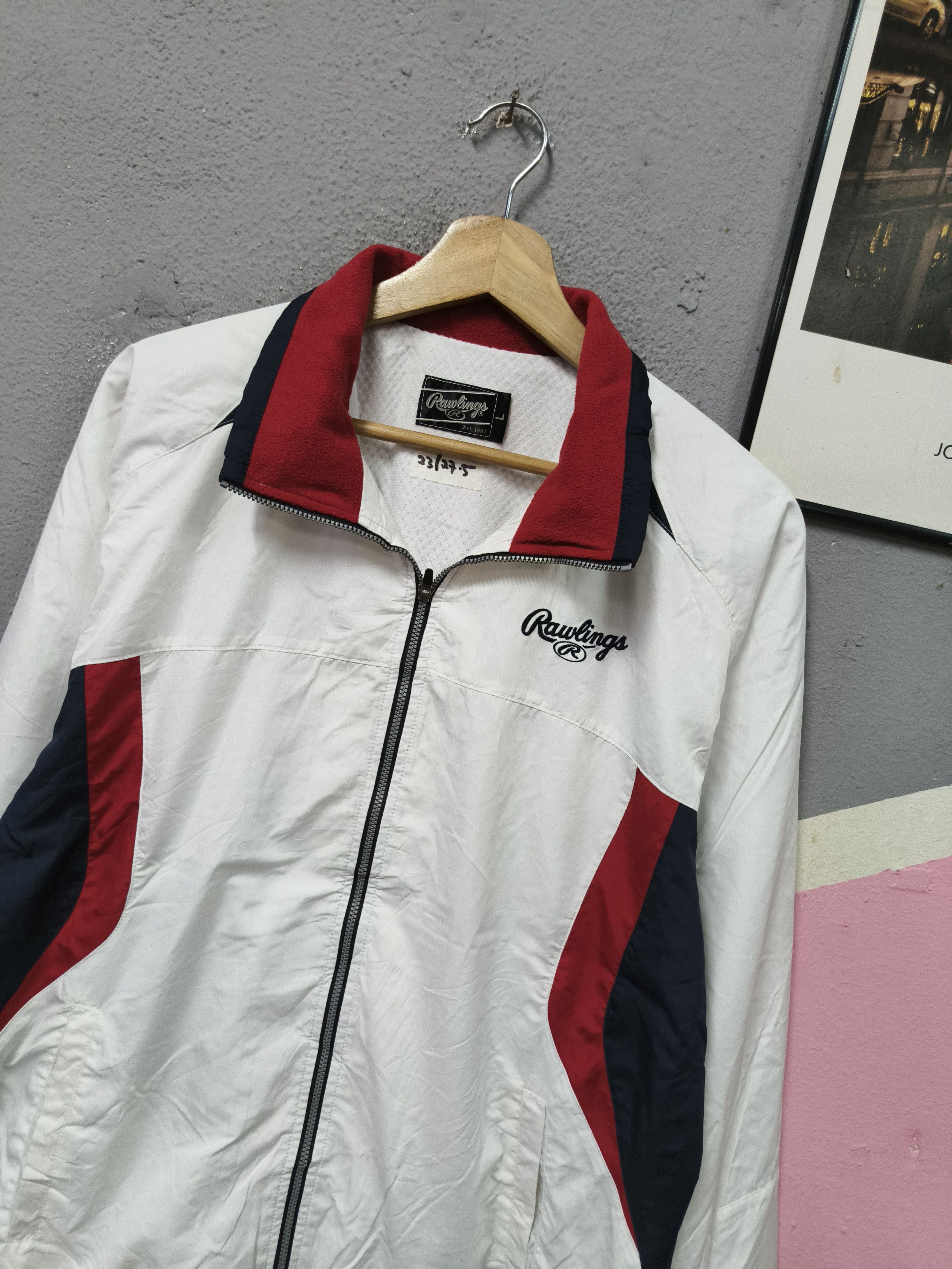 Japanese Brand RAWLINGS LIGHT JACKET Size US L / EU 52-54 / 3 - 4 Thumbnail
