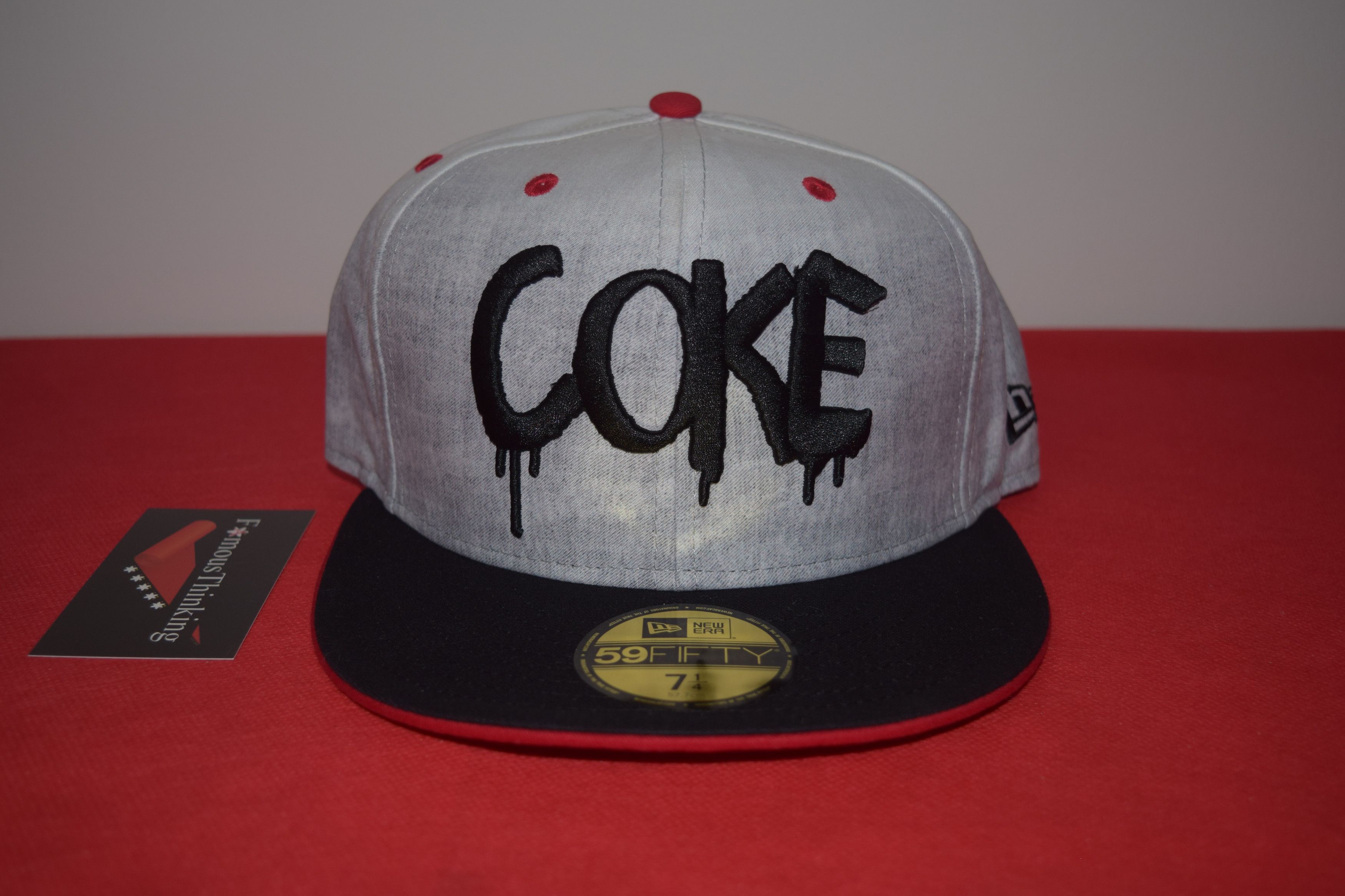 New Era Coca-Cola X New Era Fitted Overseas Exclusive 59Fifty hat Size ONE SIZE - 1 Thumbnail