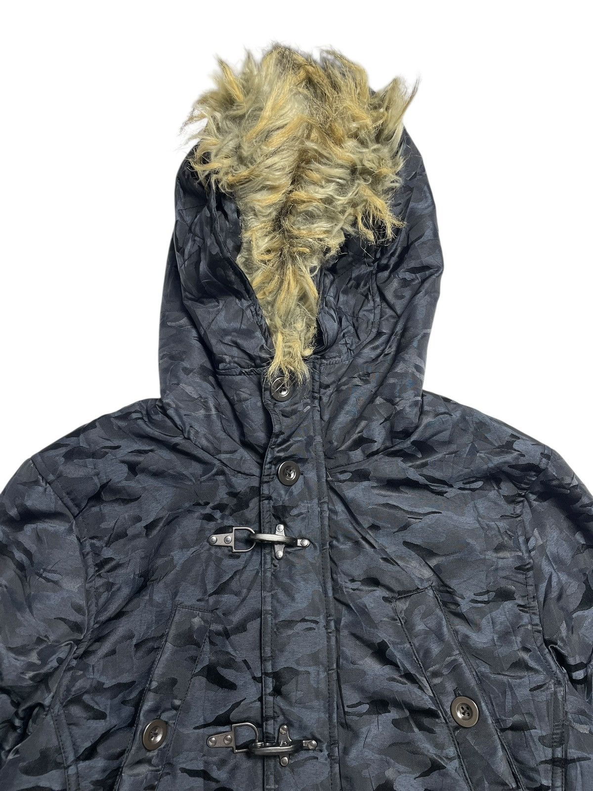If Six Was Nine 2000’ In The Attic - Apocalypse Fireman Claps Fur Jacket Size US M / EU 48-50 / 2 - 7 Thumbnail