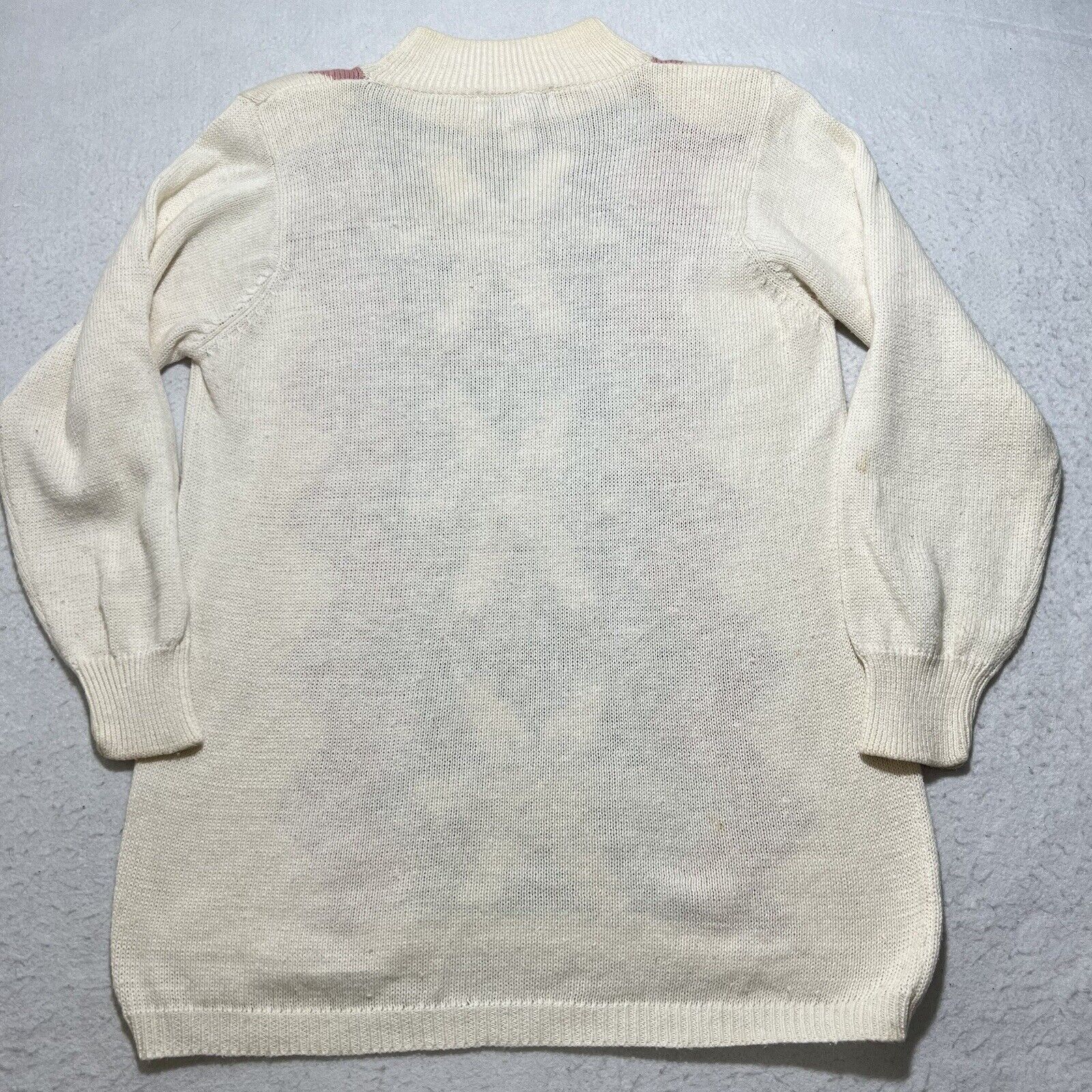 Vintage Vintage Petite Sophisticate Snowflake Turtleneck Sweater Size S / US 4 / IT 40 - 9 Thumbnail