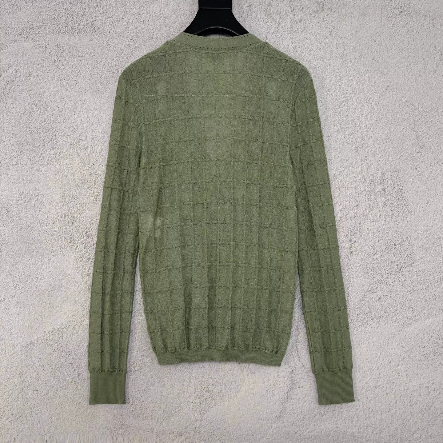 Chanel Chanel Green Lace Knit Cardigan 38 99NWT Size S / US 4 / IT 40 - 2 Thumbnail