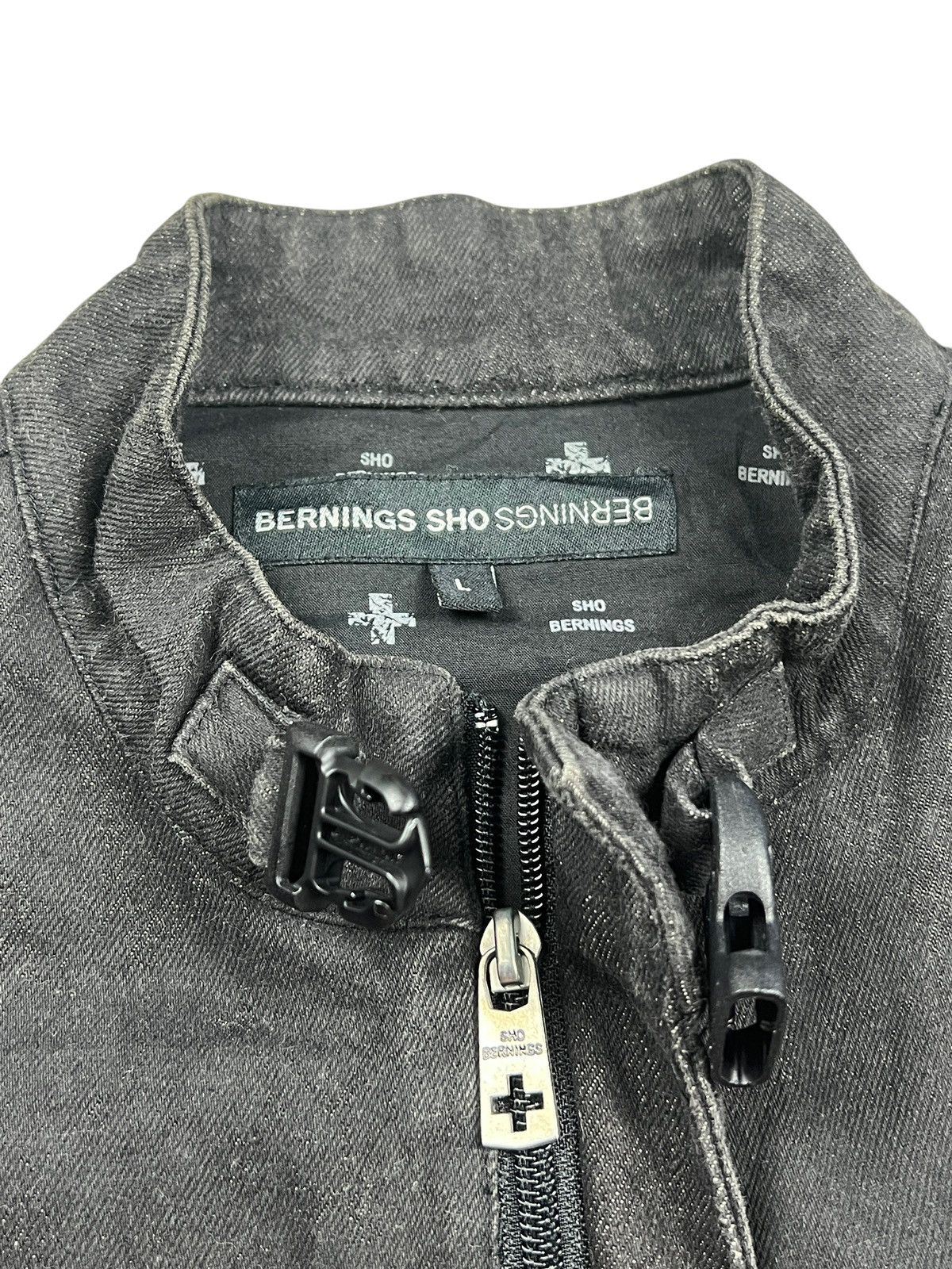 BERNINGS SHO 2000 Bernings Sho Multipocket Denim Jacket Size US L / EU 52-54 / 3 - 10 Thumbnail