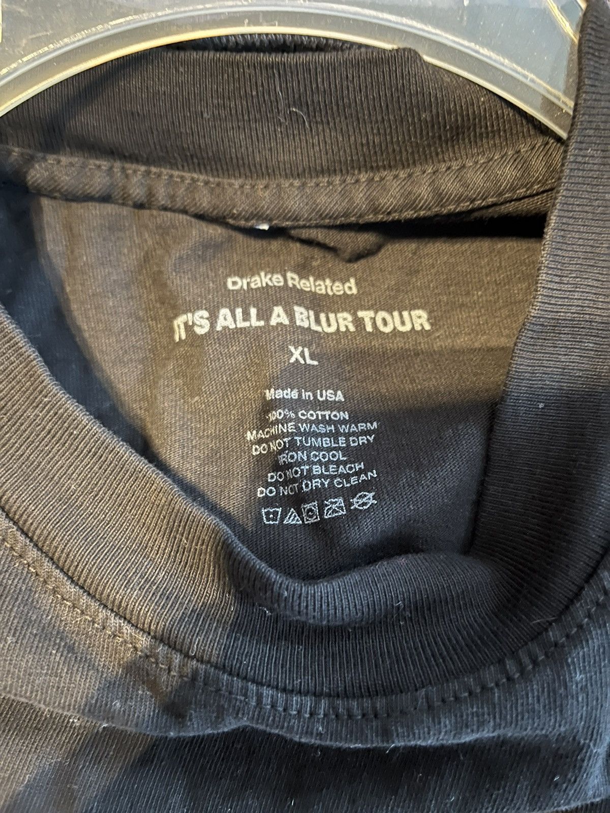 21 Savage × Drake Drake Eyes Tee Shirt IAAB Tour 2023 Rare Size XL Size US XL / EU 56 / 4 - 3 Thumbnail