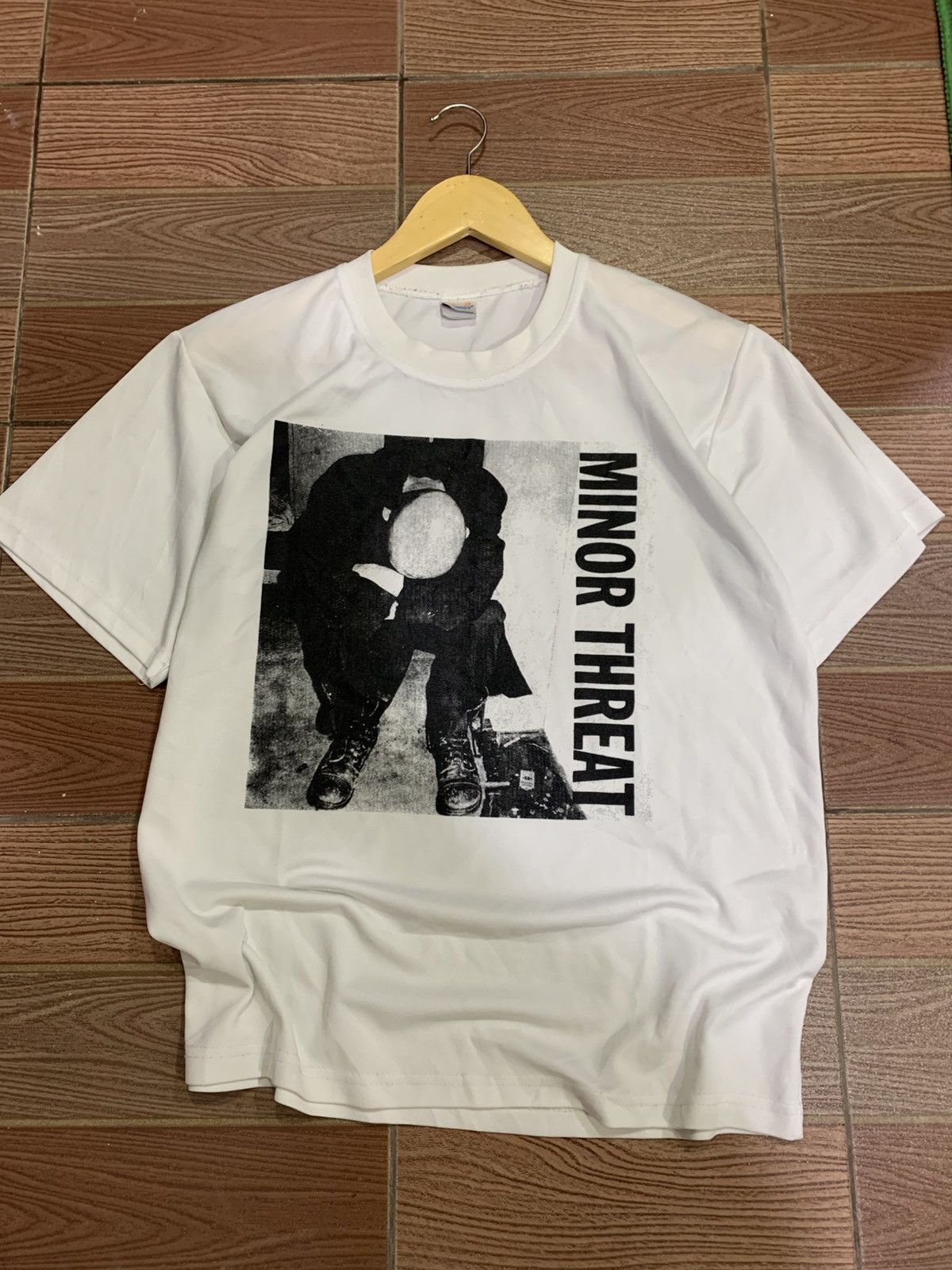 Band Tees Vintage Minor Threat Hardcore Band Jersey Size US M / EU 48-50 / 2 - 5 Thumbnail