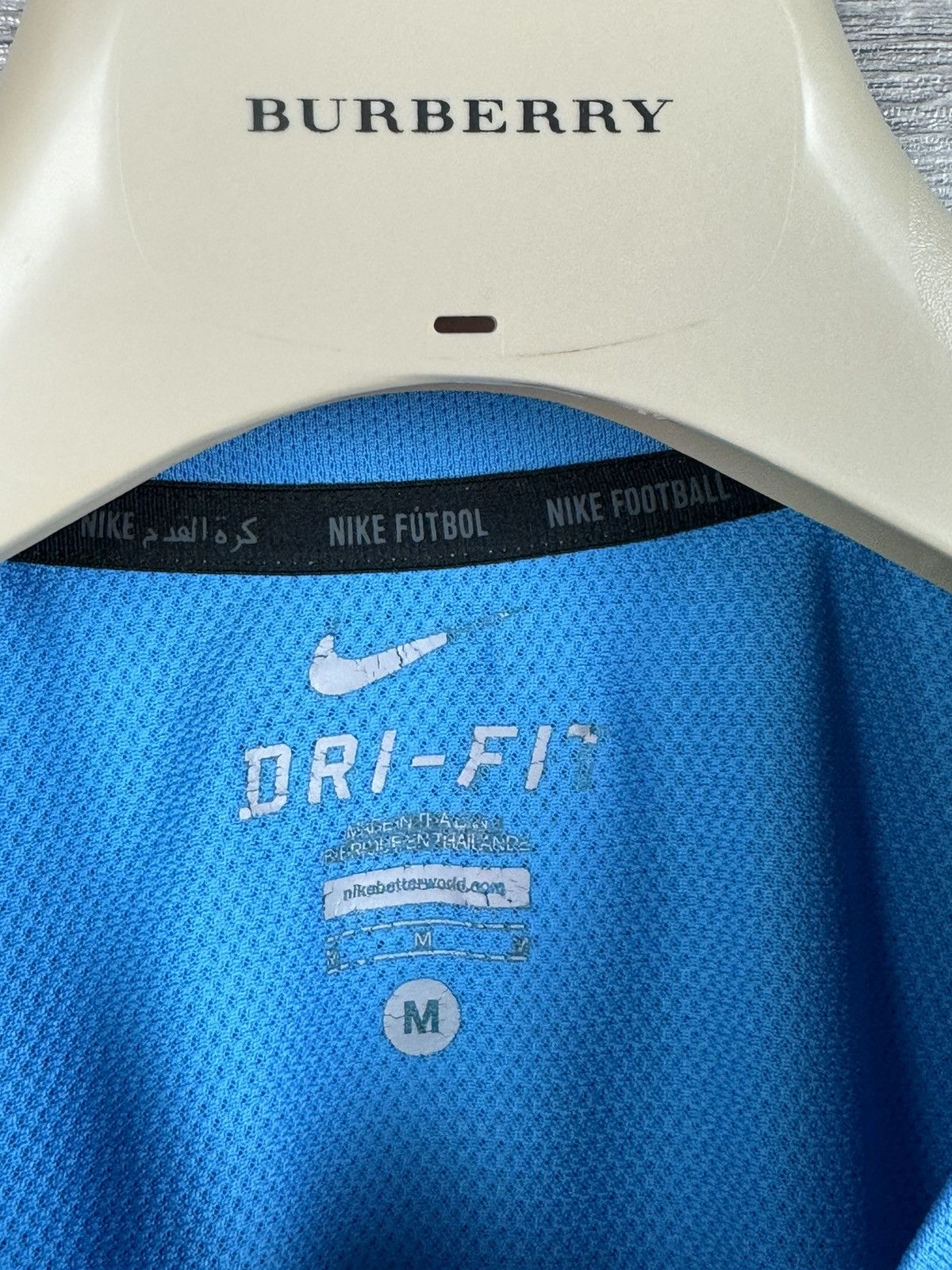 Nike NIKE MANCHESTER CITY 2014/2015 FOOTBALL SOCCER JERSEY SIZE M Size US M / EU 48-50 / 2 - 9 Thumbnail