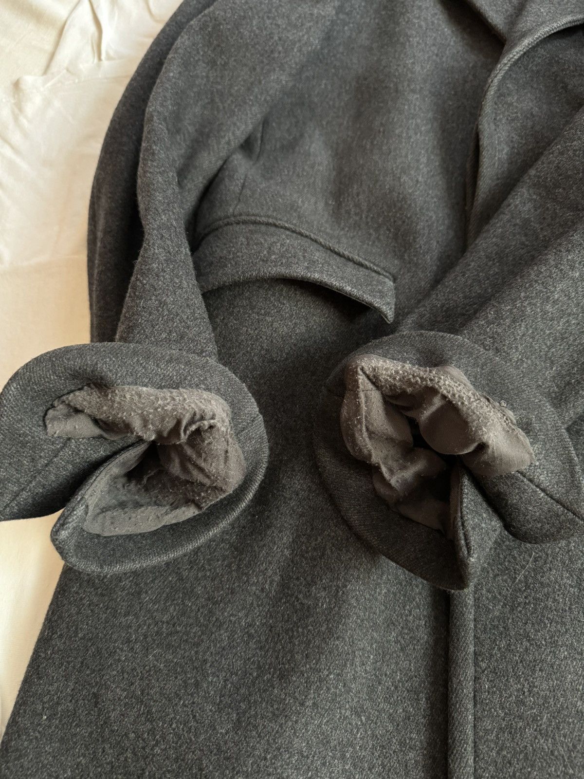 Jil Sander Jil Sander FW17 Wool Grey Coat Size US S / EU 44-46 / 1 - 11 Thumbnail
