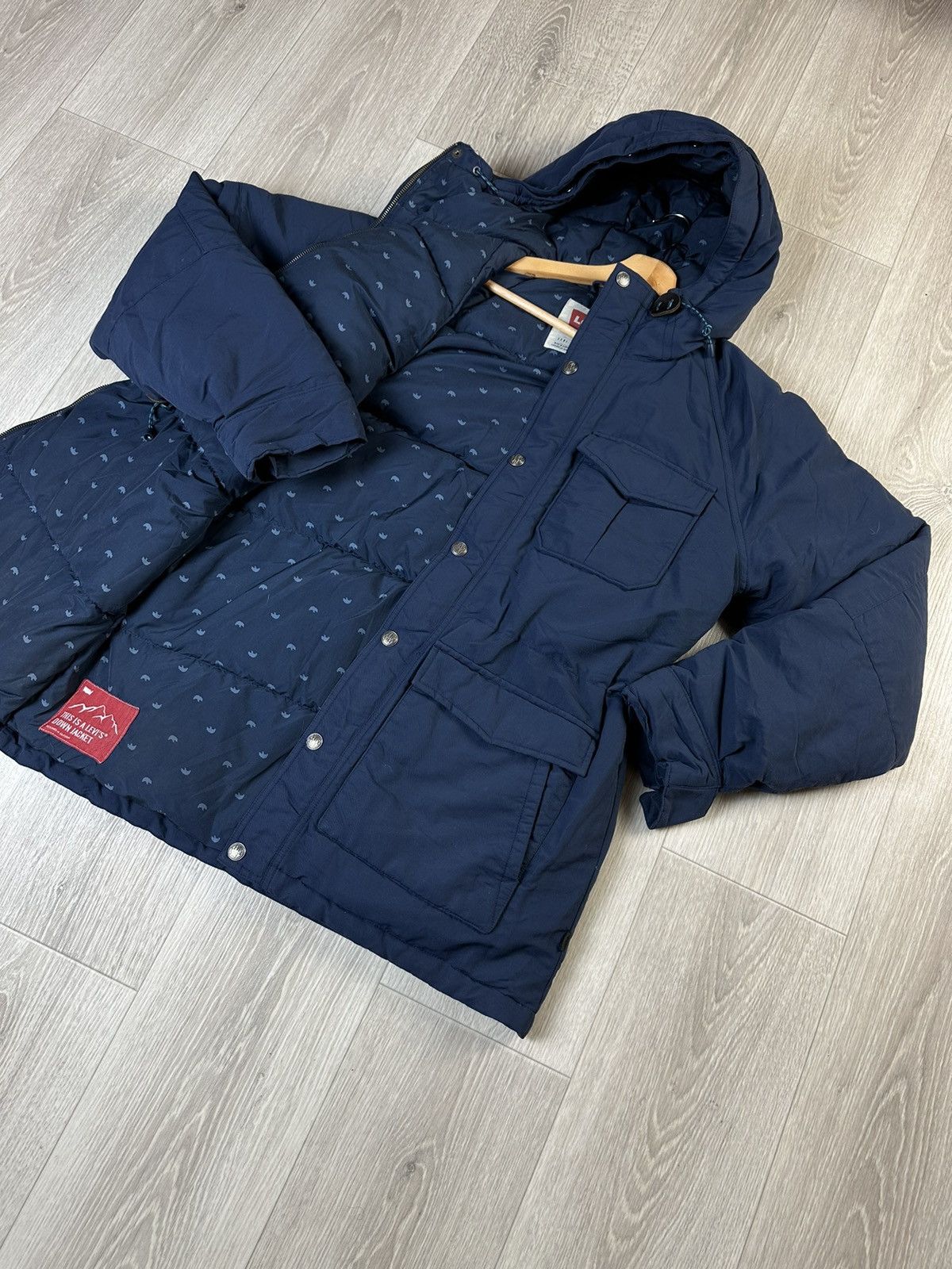 Levi's × Levi's Vintage Clothing Vintage Levi’s Puffer Down Jacket Size M Size US M / EU 48-50 / 2 - 2 Thumbnail