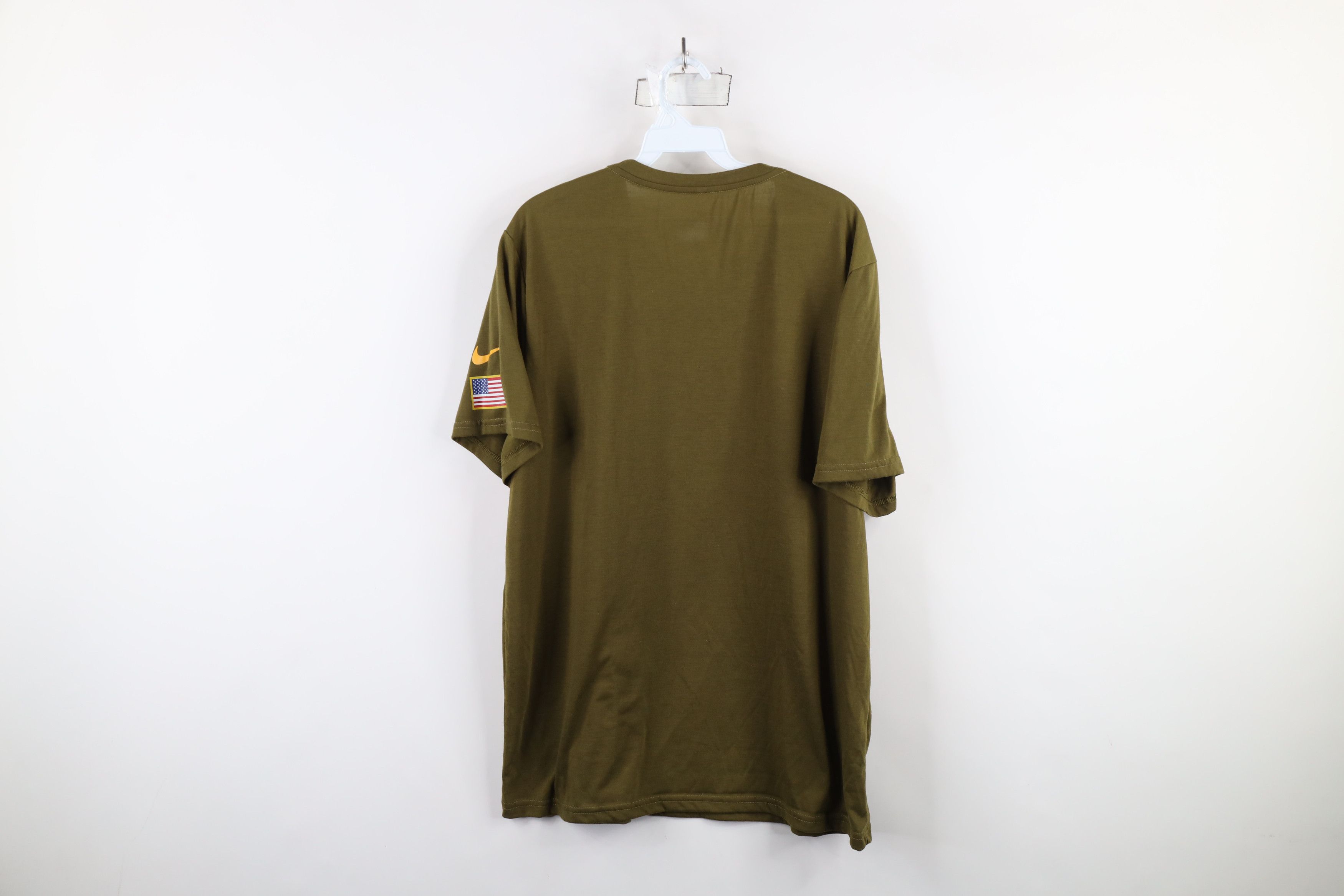 Nike × Vintage Nike To Service Detroit Lions Football Short Sleeve T-Shirt Size US XXL / EU 58 / 5 - 10 Thumbnail