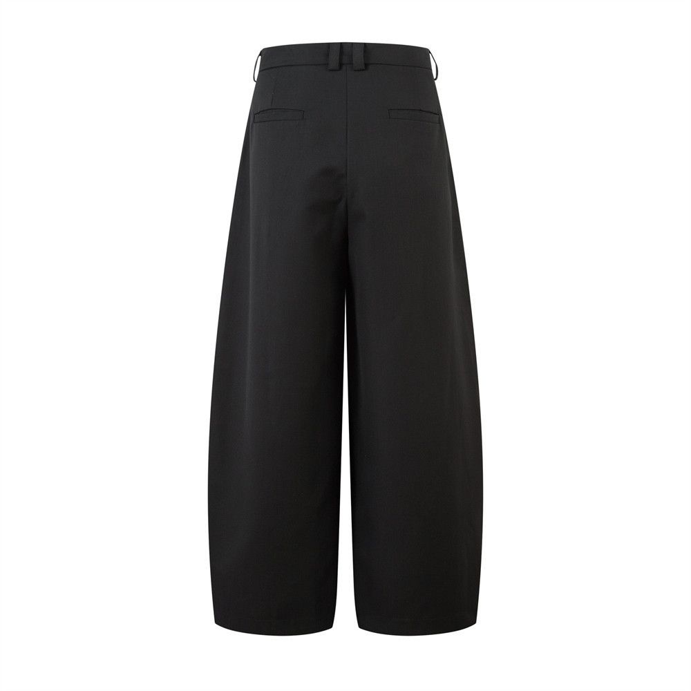 Vintage Men's casual versatile loose wide-leg scimitar trousers Size US 32 / EU 48 - 2 Thumbnail