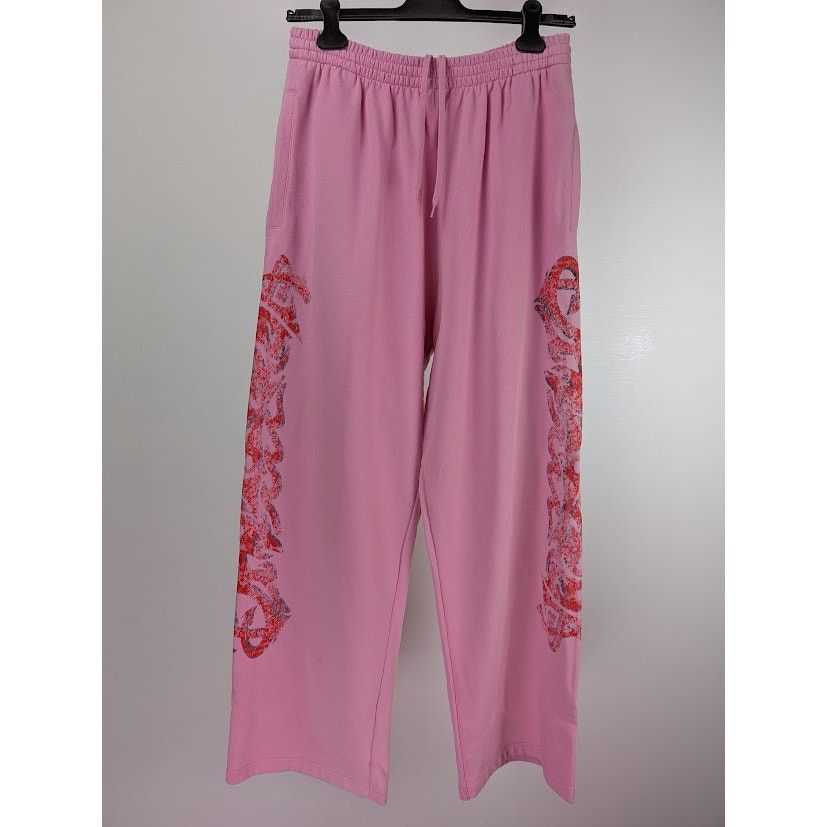 Balenciaga o1rshd1 offshore Medium Baggy Sweatpants in Pink Size US 32 / EU 48 - 5 Thumbnail