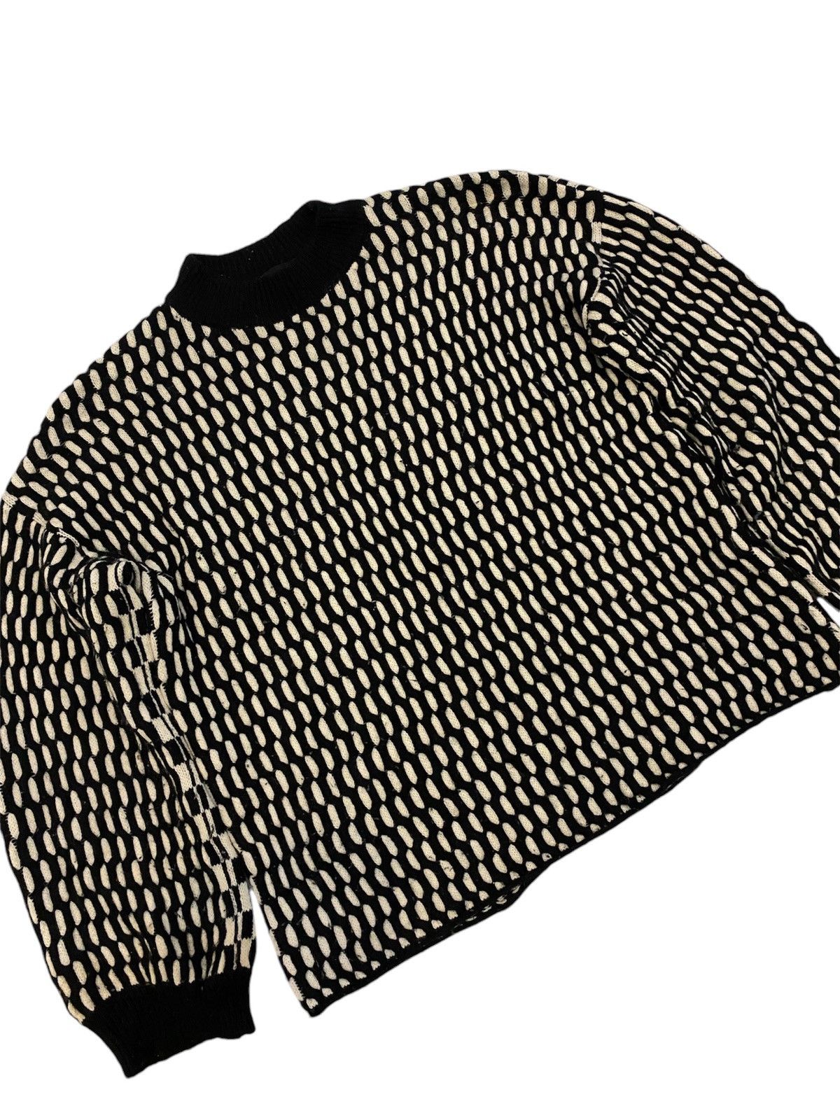 Japanese Brand × Theory 🔥Theory Knitwear Polkadot Design Long Sleeve Size US S / EU 44-46 / 1 - 2 Thumbnail