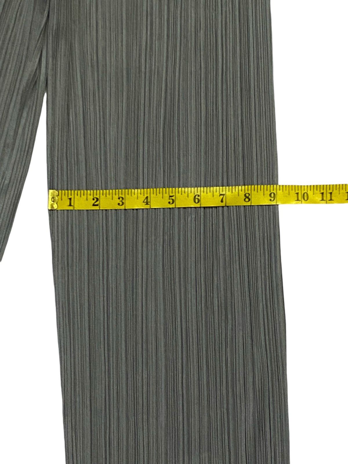 Issey Miyake Pleats Please Pleated Wide Leg Trousers Pants Size 28" / US 6 / IT 42 - 12 Thumbnail