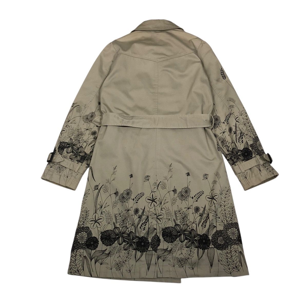 Hysteric Glamour 🔥VINTAGE LONG JACKET SCOLAR OVER PRINT BONDAGE DESIGN Size M / US 6-8 / IT 42-44 - 2 Thumbnail