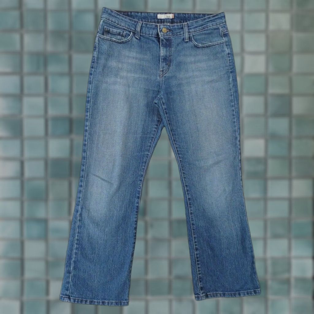 Levi's Levi's 515 Jeans Womens 12M Bootcut Mid Rise Stretch Light Wash Blue Size 34" / US 12 / IT 48 - 1 Thumbnail