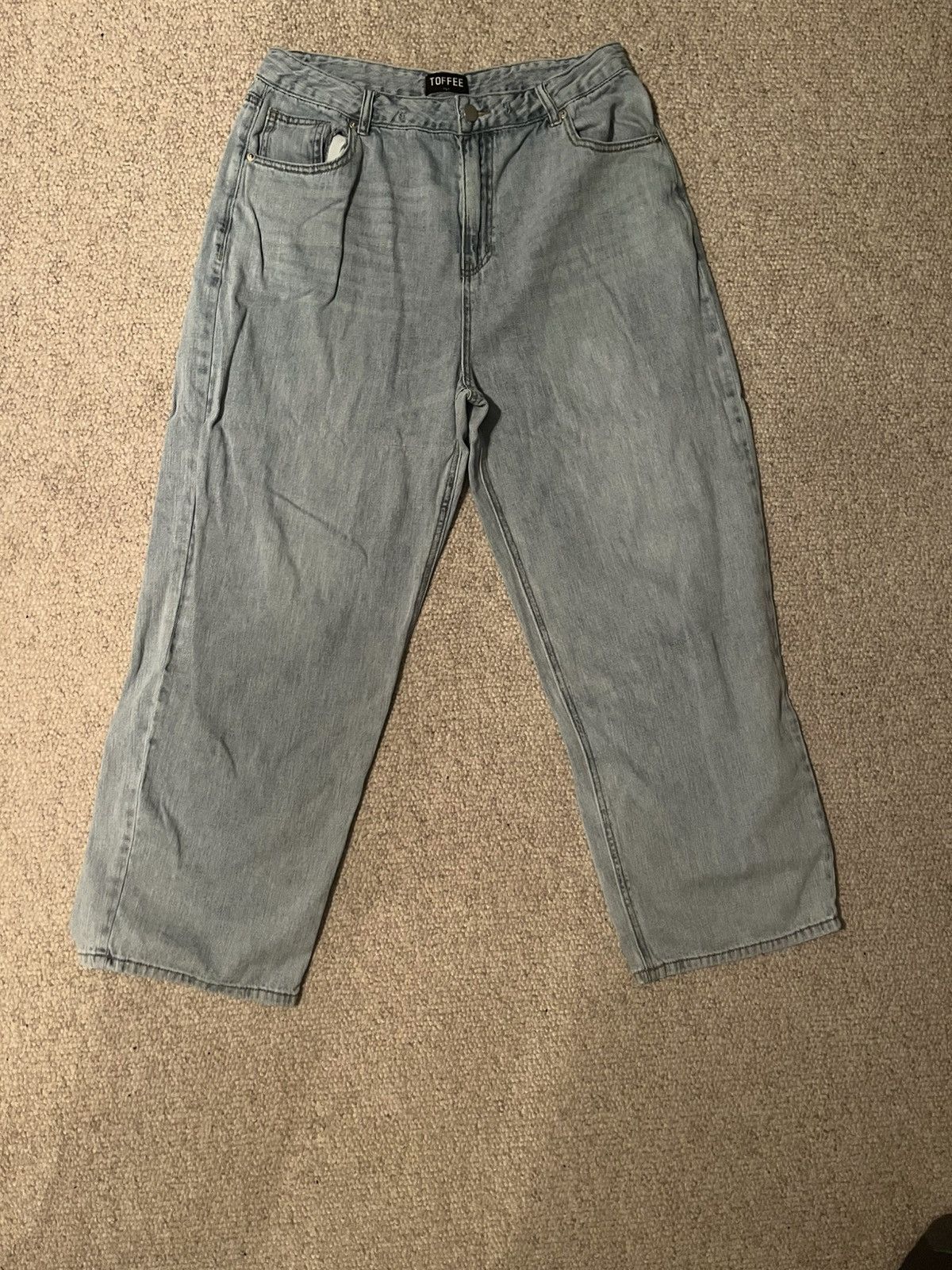 Japanese Brand × Vintage Baggy Denim jeans Size US 32 / EU 48 - 1 Thumbnail