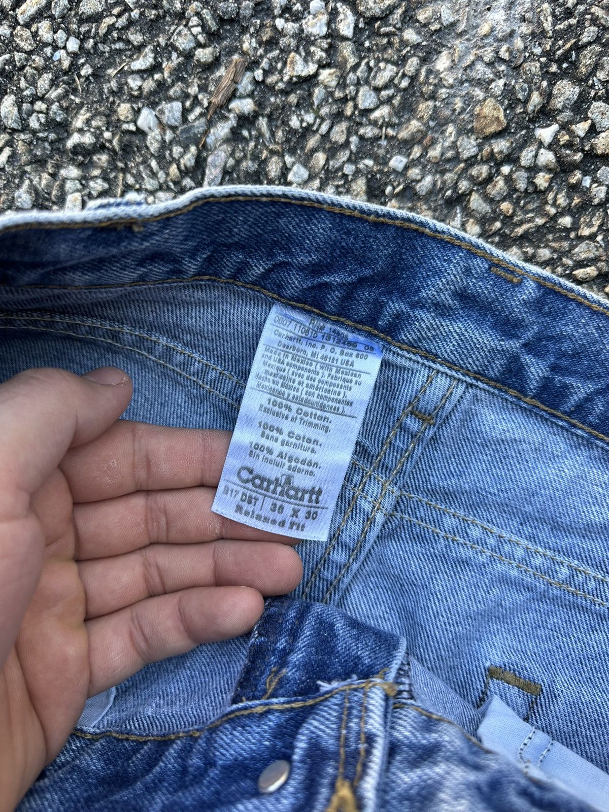 Carhartt Vintage Men’s Rare Jeans Carhartt Size US 36 / EU 52 - 11 Thumbnail