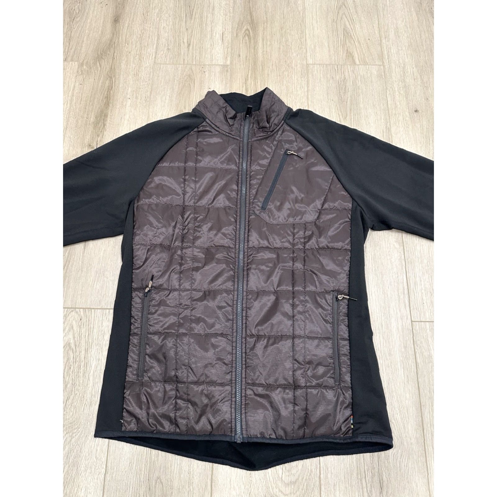 Smartwool Smartwool Jacket Smartloft Mens XL Merino Wool Brown Multicolor Outdoor Hiking Run Puffer Jacket Size US XL / EU 56 / 4 - 3 Thumbnail