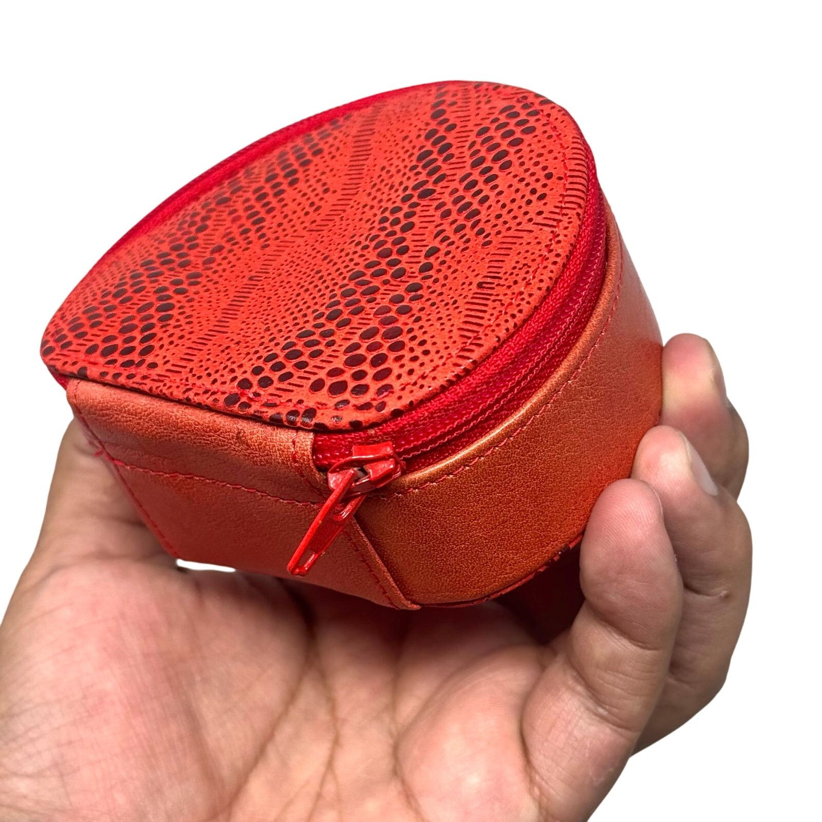 Versace Versace Red Zipper Pouch Size ONE SIZE - 10 Thumbnail
