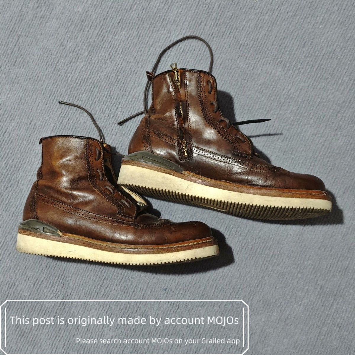 Visvim Sz 9.5 Visvim Patrician Mid- Folk Spot Boots mojos1129 Size US 9.5 / EU 42-43 - 2 Thumbnail